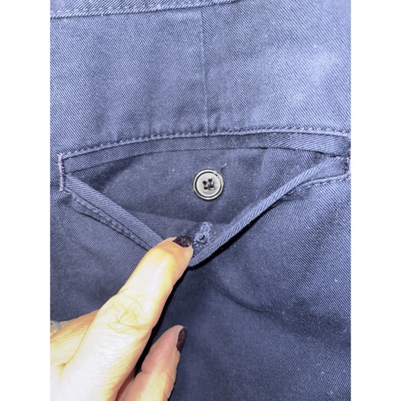 Lands‎ End Men's Pants Size 34 Bundle Blue & khaki Pants 100%cotton - Picture 4 of 11